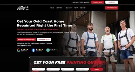 ADV Painting website